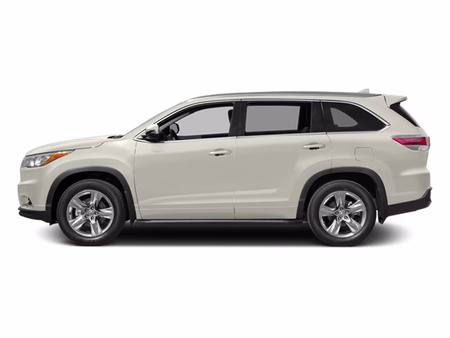 2014 Blizzard Pearl Toyota Highlander XLE V6 AWD SUV