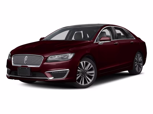 2017 Burgundy Lincoln MKZ Reserve AWD Sedan