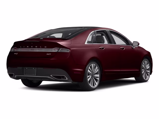 2017 Burgundy Lincoln MKZ Reserve AWD Sedan