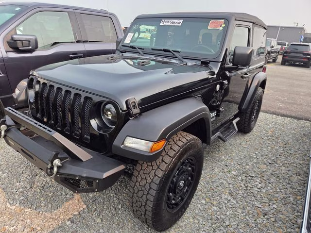2021 Black Clearcoat Jeep Wrangler Sport 4X4 SUV