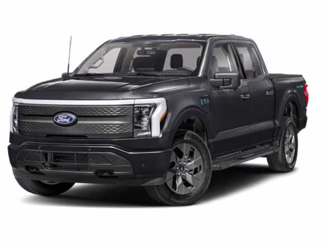 2024 Black Metallic Ford F-150 Lightning Flash AWD Truck