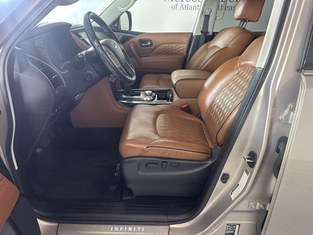 2019 Champagne Quartz INFINITI QX80 LUXE 4X4 SUV