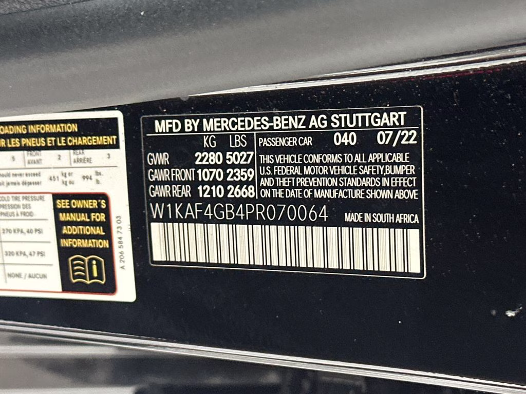 2023 Black Mercedes-Benz C-Class C 300 RWD Sedan