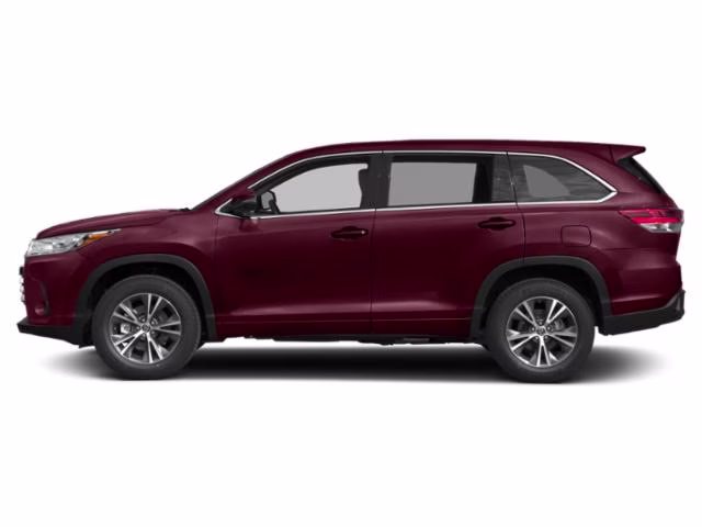 2019 Ooh La La Rouge Mica Toyota Highlander LE FWD SUV