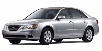 2009 Bright Silver Metallic Hyundai Sonata GLS FWD Sedan