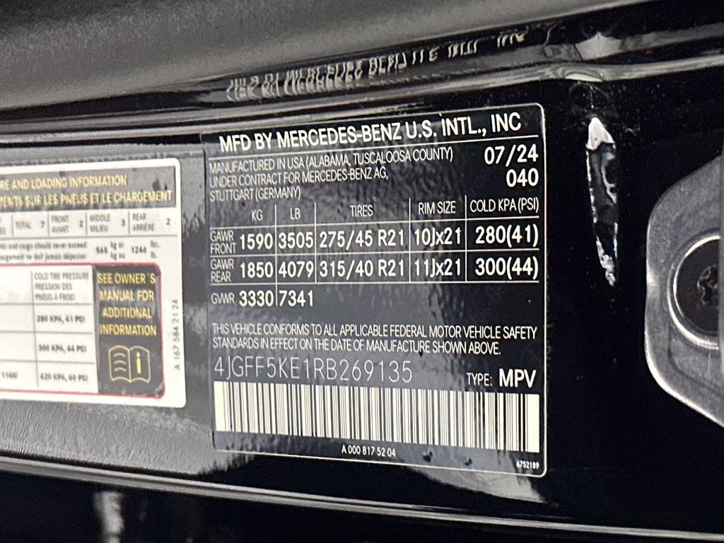 2024 Black Mercedes-Benz GLS GLS 450 AWD SUV