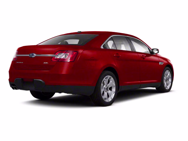 2010 Red Ford Taurus Limited FWD Sedan