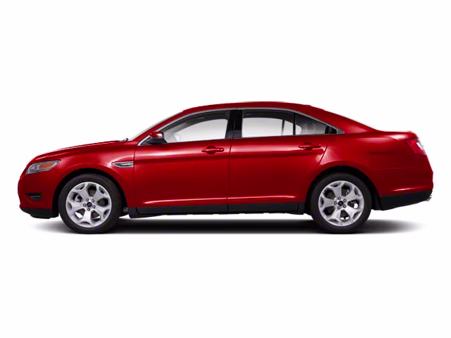 2010 Red Ford Taurus Limited FWD Sedan