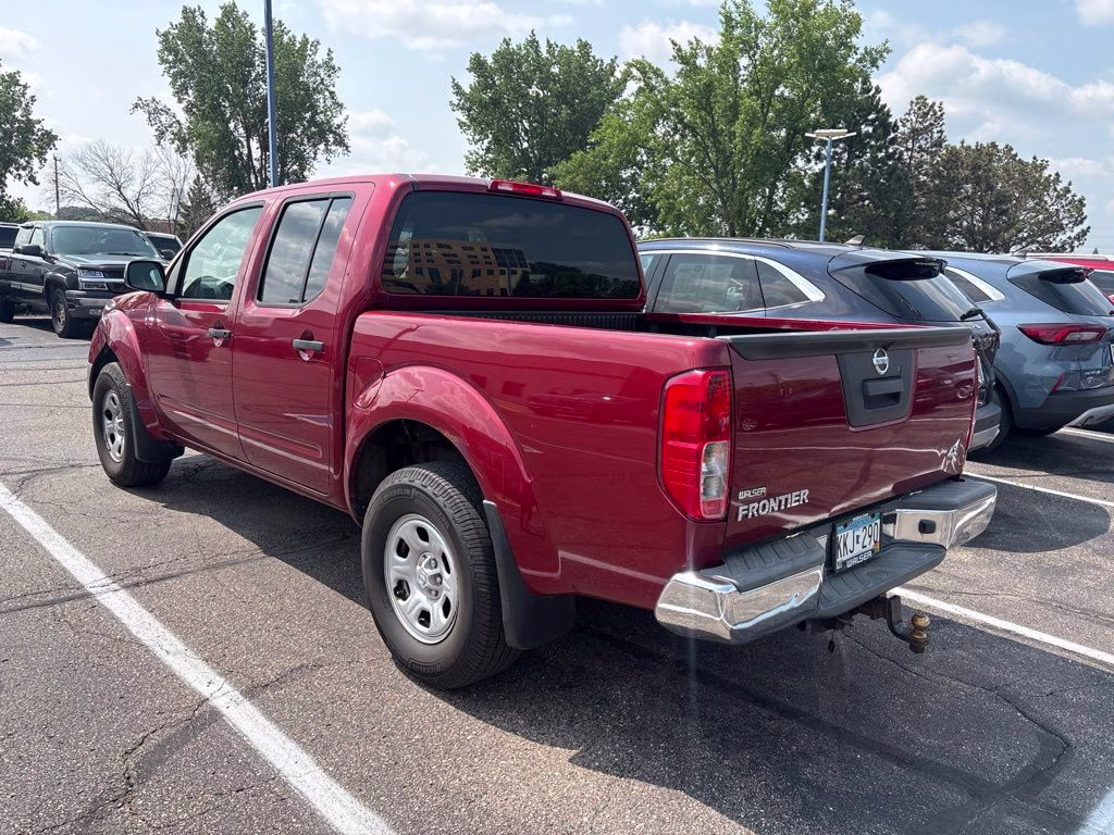 2014 Cayenne Red Pearl Nissan Frontier S 4X4 Truck