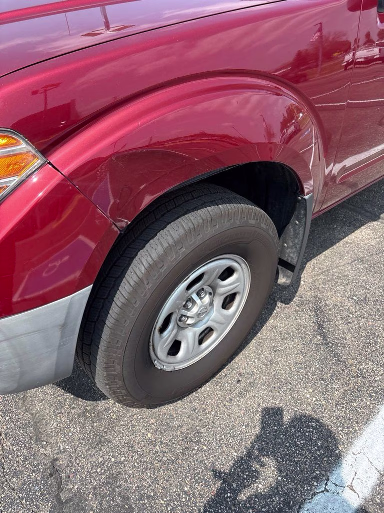 2014 Cayenne Red Pearl Nissan Frontier S 4X4 Truck
