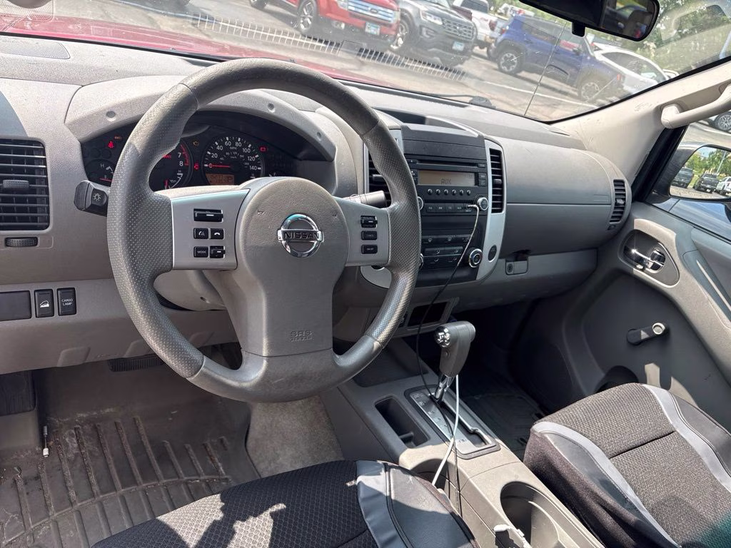 2014 Cayenne Red Pearl Nissan Frontier S 4X4 Truck