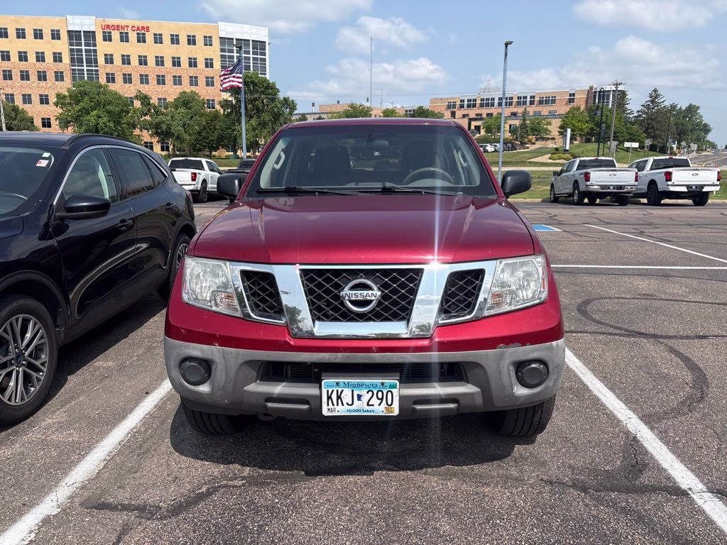 2014 Cayenne Red Pearl Nissan Frontier S 4X4 Truck