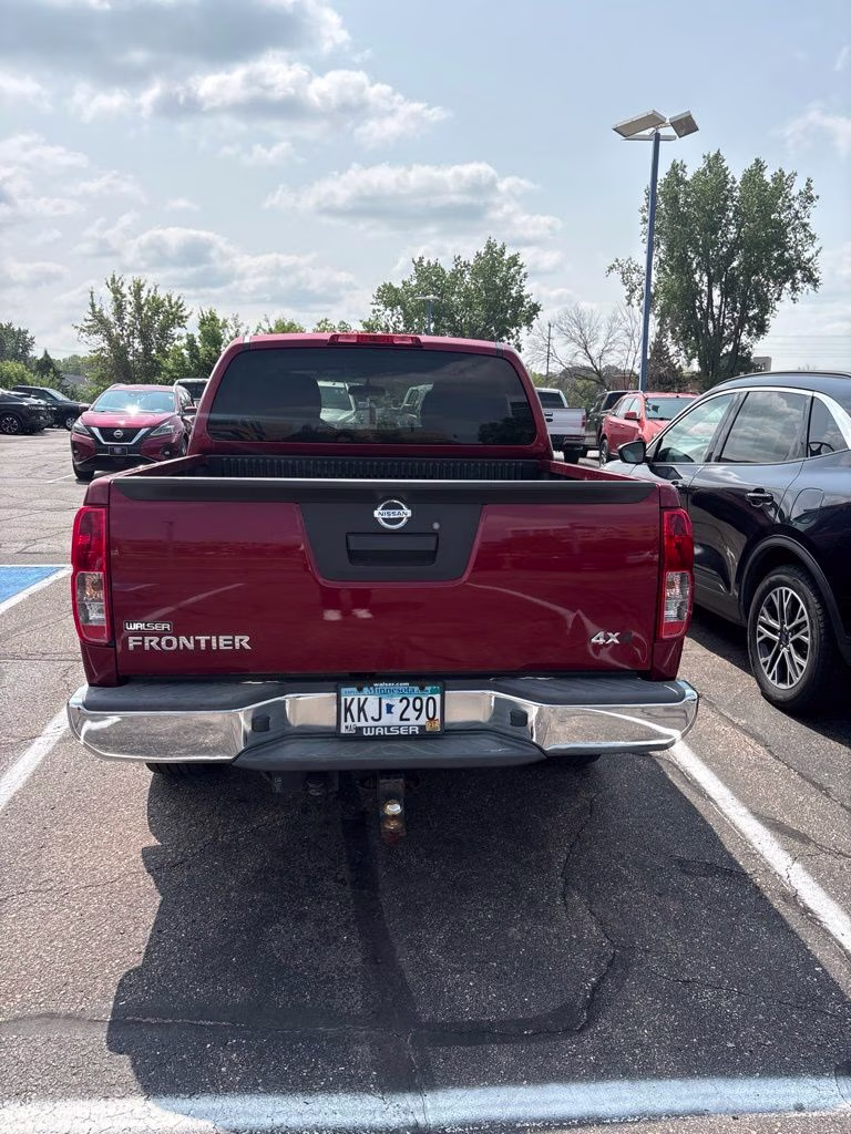 2014 Cayenne Red Pearl Nissan Frontier S 4X4 Truck