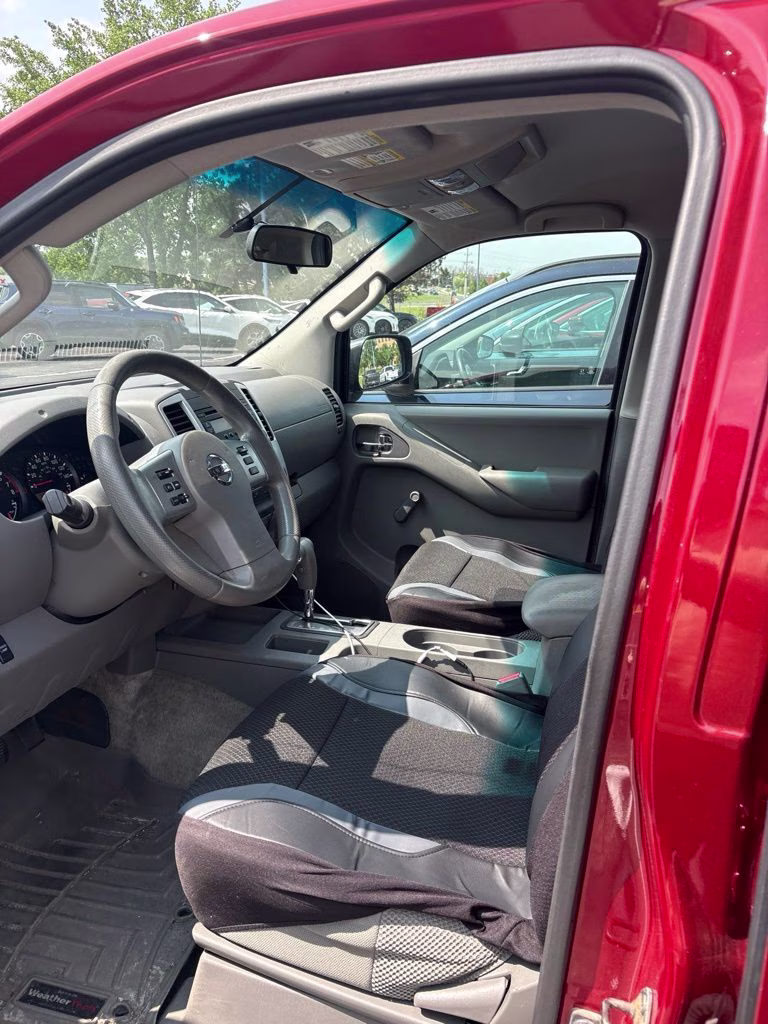 2014 Cayenne Red Pearl Nissan Frontier S 4X4 Truck