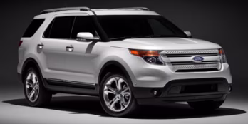 2011 Blue Ford Explorer Limited FWD SUV