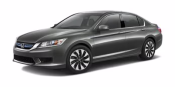 2014 Black Honda Accord Hybrid EX-L FWD Sedan