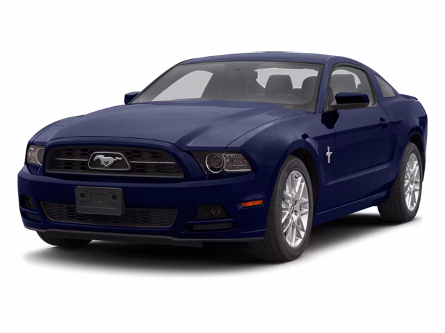2013 Blue Metallic Ford Mustang V6 RWD Coupe