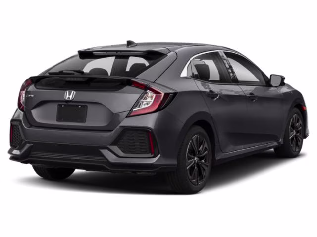 2019 Gray Honda Civic EX FWD Hatchback