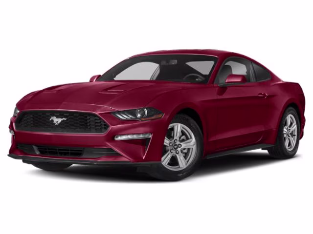 2018 Ruby Red Metallic Ford Mustang EcoBoost RWD Coupe