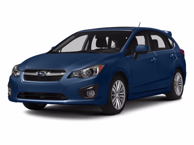 2014 Quartz Blue Pearl Subaru Impreza 2.0i AWD Crossover