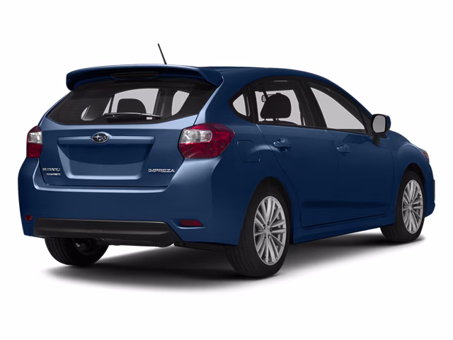 2014 Quartz Blue Pearl Subaru Impreza 2.0i AWD Crossover