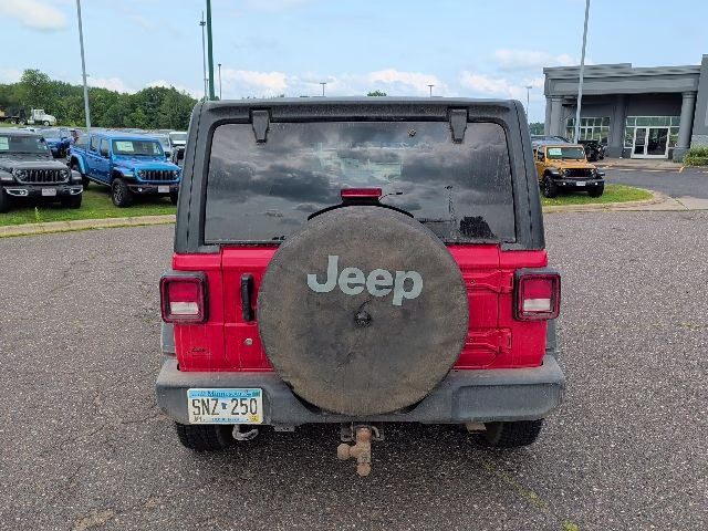 2019 Firecracker Red Clearcoat Jeep Wrangler Sport S 4X4 SUV