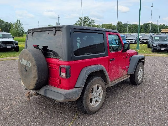 2019 Firecracker Red Clearcoat Jeep Wrangler Sport S 4X4 SUV