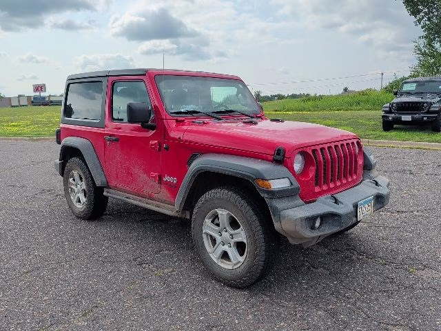 2019 Firecracker Red Clearcoat Jeep Wrangler Sport S 4X4 SUV