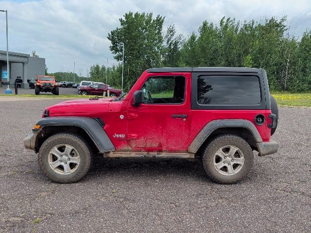 2019 Firecracker Red Clearcoat Jeep Wrangler Sport S 4X4 SUV