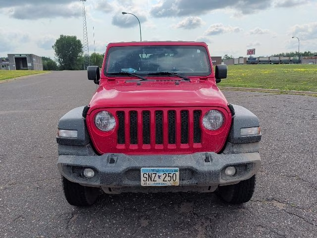 2019 Firecracker Red Clearcoat Jeep Wrangler Sport S 4X4 SUV