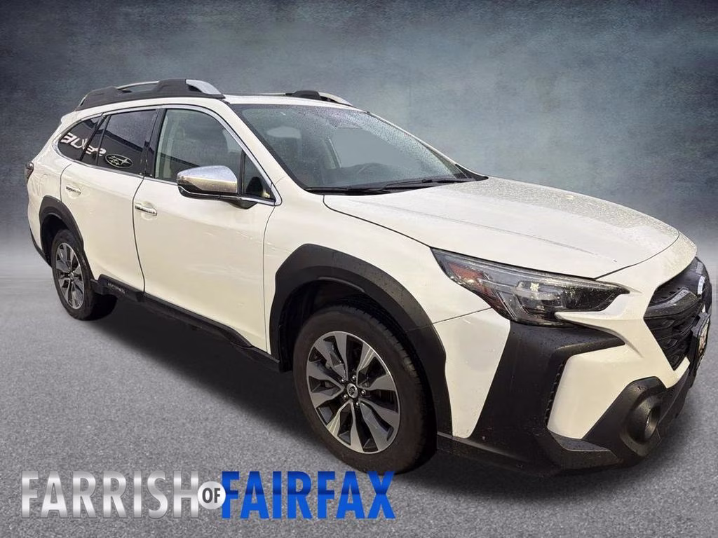 2024 Crystal White Pearl Subaru Outback Touring XT AWD SUV