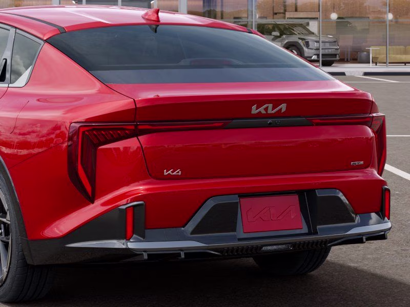 2026 Currant Red Kia K4 GT-Line FWD Sedan