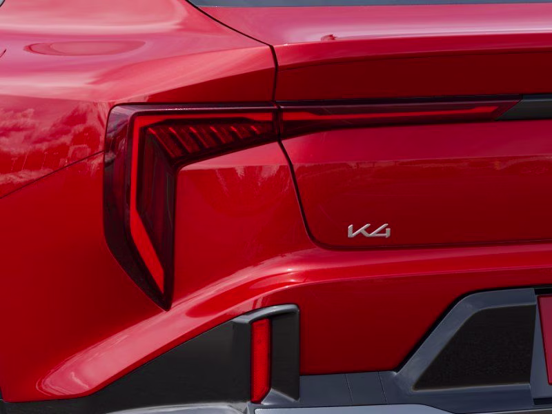 2026 Currant Red Kia K4 GT-Line FWD Sedan