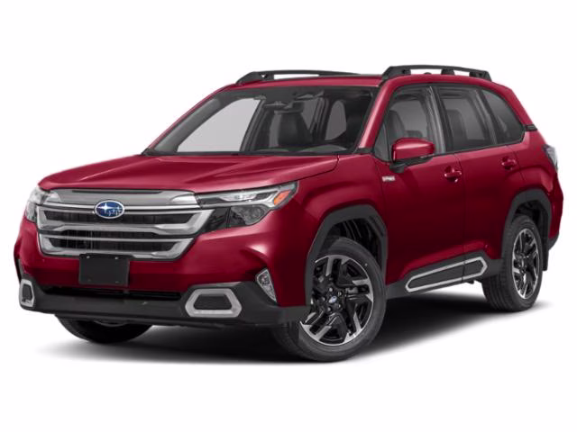 2026 Crimson Red Pearl Subaru Forester Limited Hybrid AWD SUV