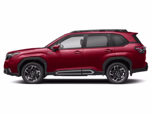 2026 Crimson Red Pearl Subaru Forester Limited Hybrid AWD SUV