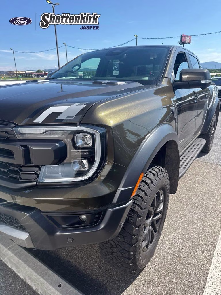 2024 Shelter Green Metallic Ford Ranger Raptor 4X4 Truck