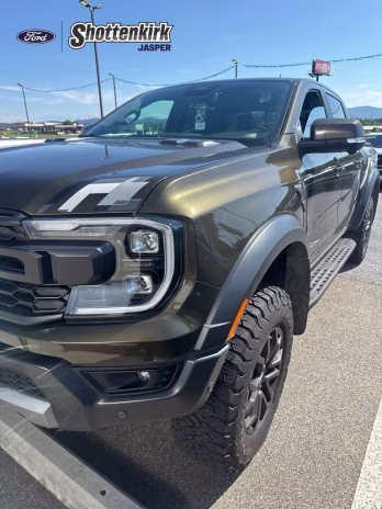 2024 Shelter Green Metallic Ford Ranger Raptor 4X4 Truck