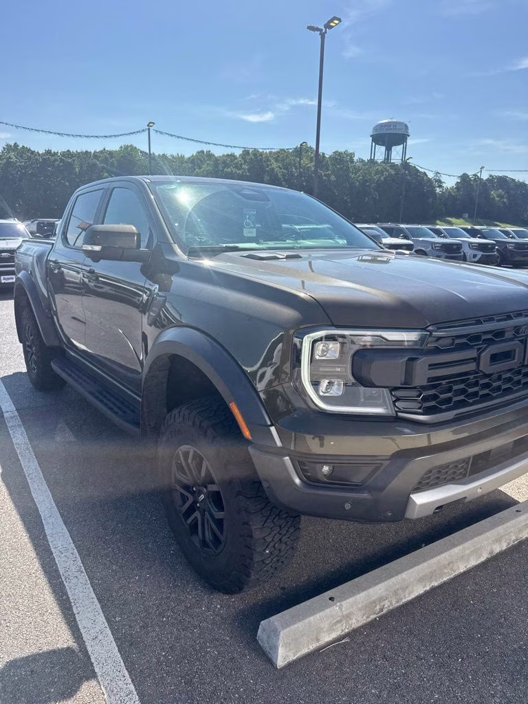 2024 Shelter Green Metallic Ford Ranger Raptor 4X4 Truck
