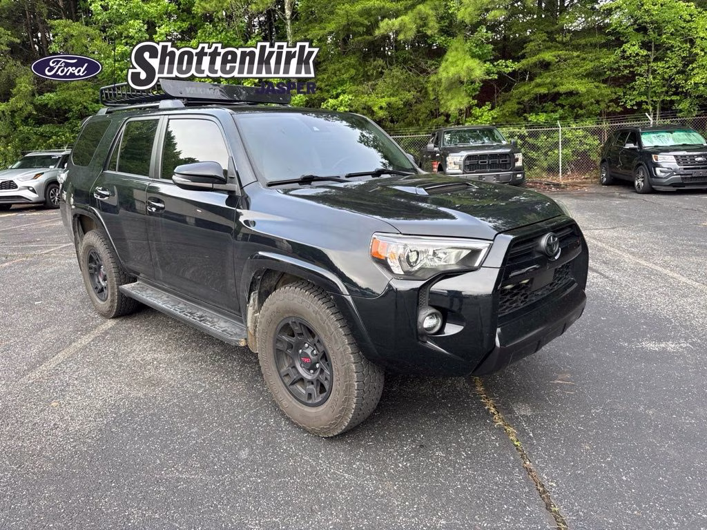 2021 Midnight Black Metallic Toyota 4Runner Venture 4X4 SUV