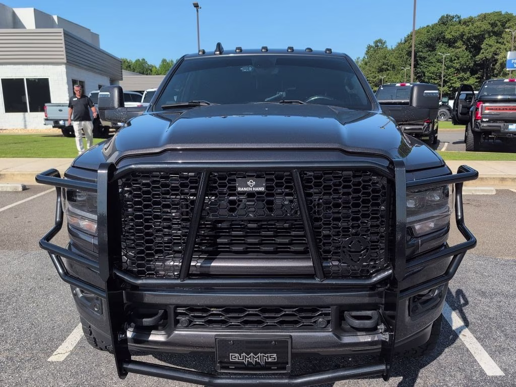 2024 Granite Crystal Metallic Clearcoat Ram 3500 Big Horn 4X4 Truck