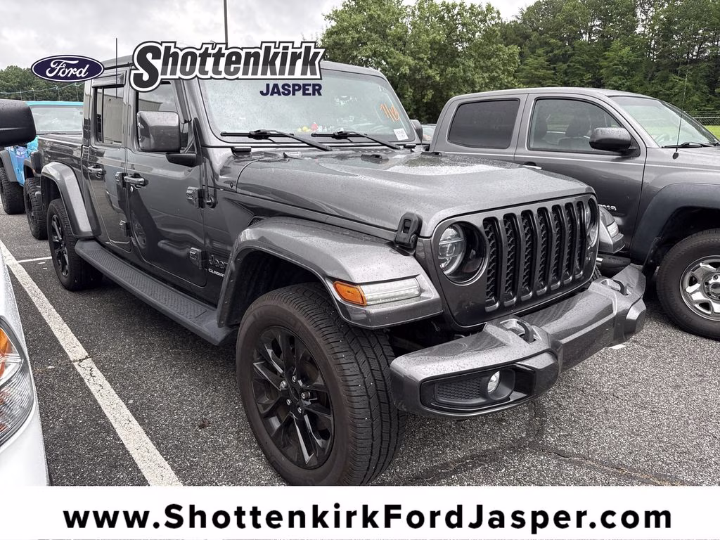 2021 Granite Crystal Metallic Clearcoat Jeep Gladiator High Altitude 4X4 Truck