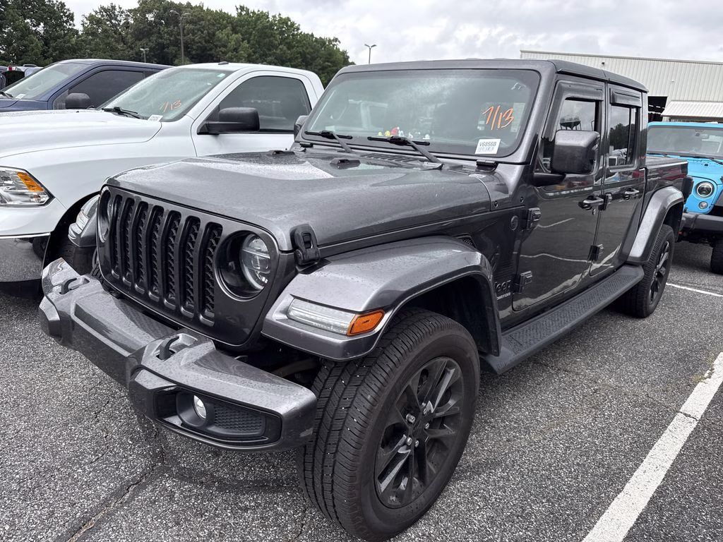 2021 Granite Crystal Metallic Clearcoat Jeep Gladiator High Altitude 4X4 Truck