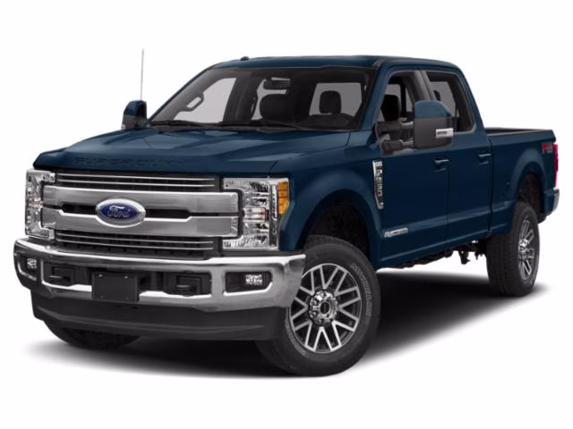 2019 Blue Jeans Ford Super Duty F-250 SRW Lariat 4X4 Truck
