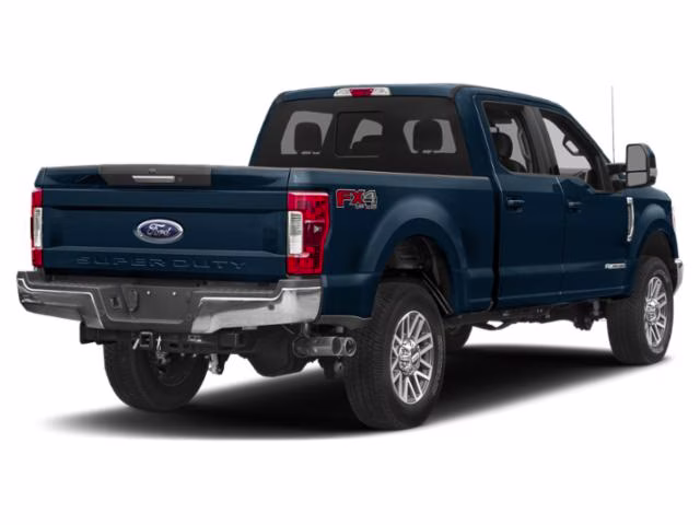 2019 Blue Jeans Ford Super Duty F-250 SRW Lariat 4X4 Truck