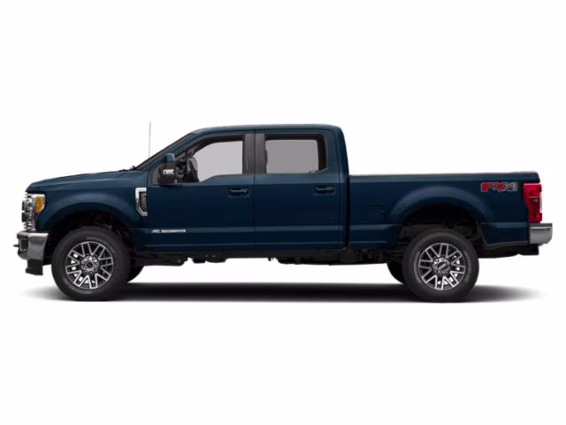 2019 Blue Jeans Ford Super Duty F-250 SRW Lariat 4X4 Truck