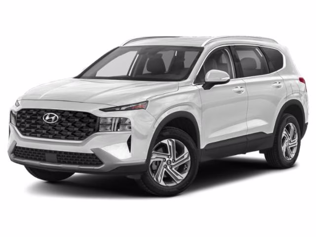 2023 Serenity White Pearl Hyundai Santa Fe SEL FWD SUV