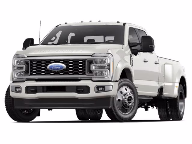 2026 White Metallic Ford Super Duty F-450 DRW Platinum 4X4 Truck
