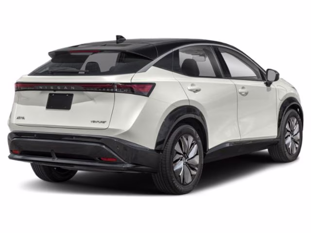 2023 Everest White Pearl Tricoat/Black Diamond Pearl Nissan Ariya VENTURE+ FWD SUV