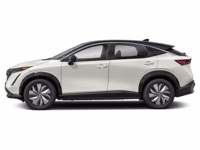 2023 Everest White Pearl Tricoat/Black Diamond Pearl Nissan Ariya VENTURE+ FWD SUV