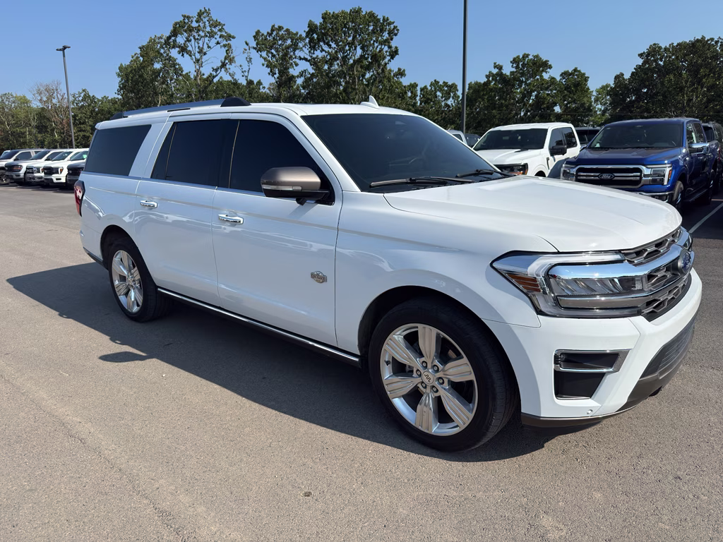 2024 Oxford White Ford Expedition Max King Ranch 4X4 SUV